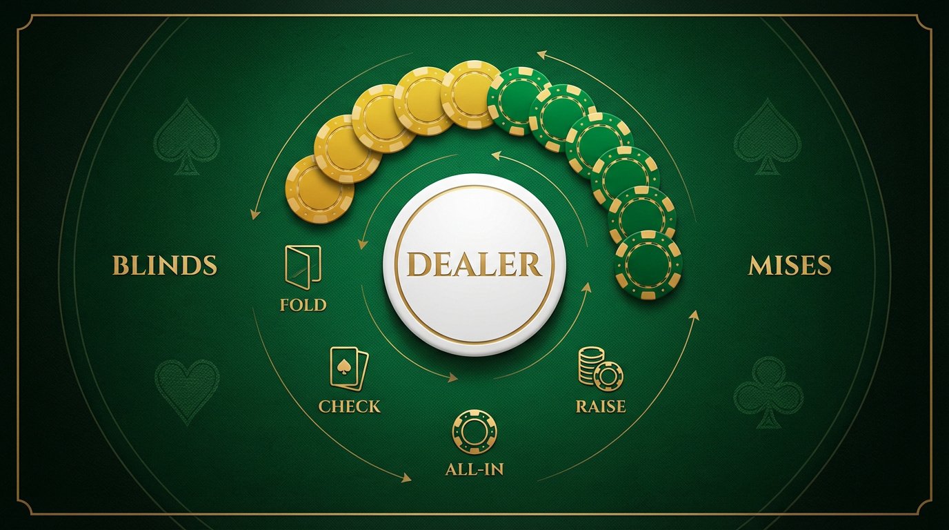 Apprendre les règles du poker texas hold’em pour gagner